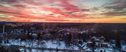 Aerial Sunset