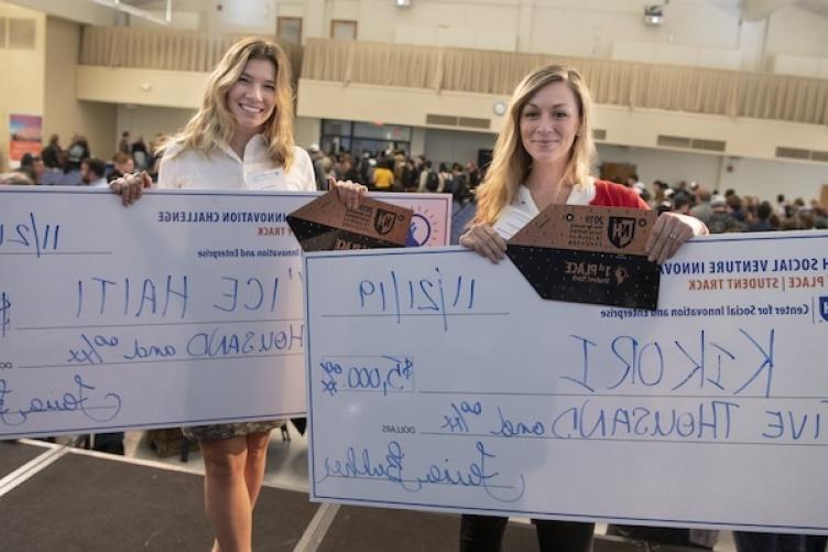 Winners of the 2019 NH Social Venture Innovation Challenge