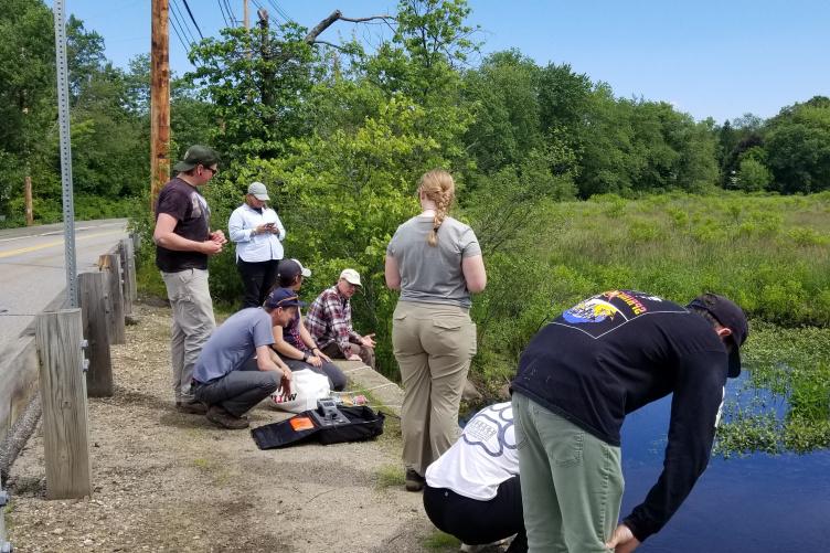 Field Work in the Ipswich Watershed