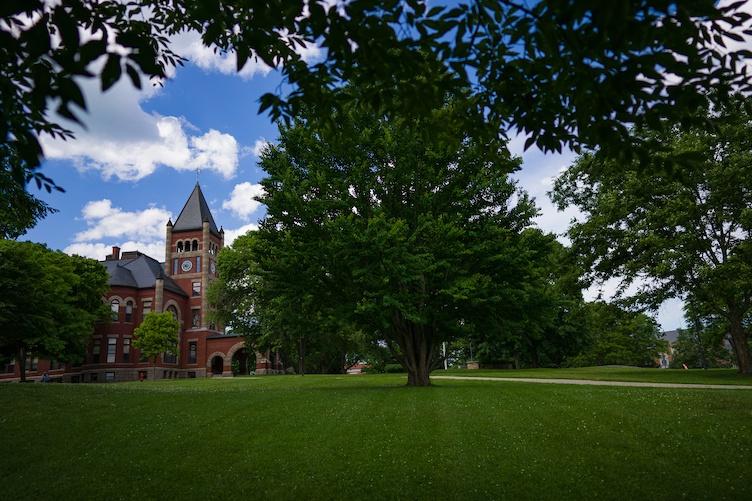 Thompson Hall in summer 