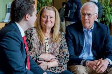 Ted and Christine Ristaino recall mentor, professor with Paul College scholarship