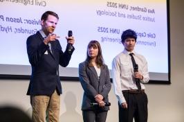 Team presentation at the Social Venture Innovation Challenge