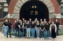 French Club in front of Thompson Hall